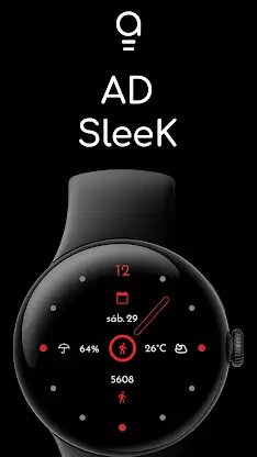AD SleeK - Watch Face screenshot 1