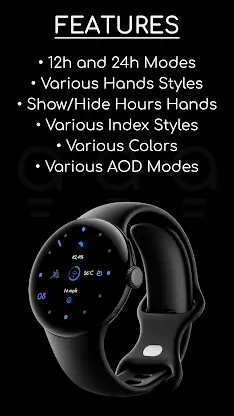 AD SleeK - Watch Face screenshot 4