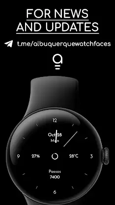 AD mnml classic - Watch Face screenshot 5