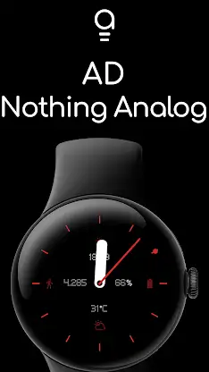 AD Nothing Analog - Watch Face screenshot 1