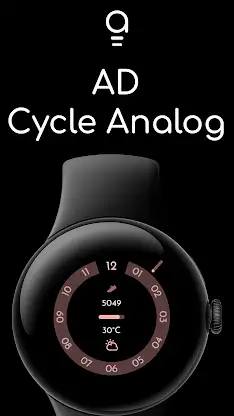 AD Cycle Analog - Watch Face screenshot 1