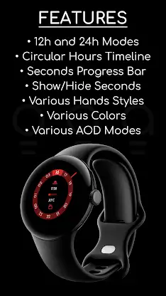 AD Cycle Analog - Watch Face screenshot 4