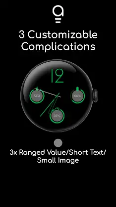 AD ELgnT - Watch Face screenshot 2