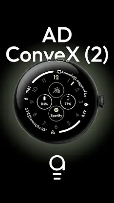 AD ConveX (2) - Watch Face screenshot 1