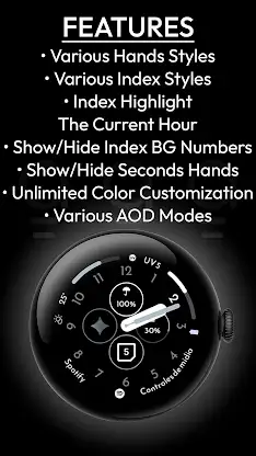 AD ConveX (2) - Watch Face screenshot 4