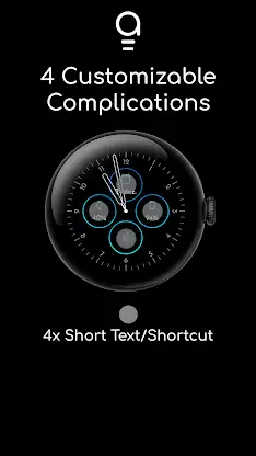AD GradienT Analog - WatchFace screenshot 2