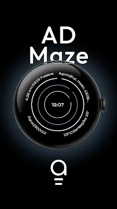AD Maze - Watch Face screenshot 1