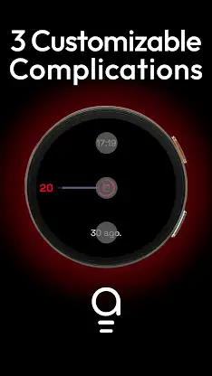 AD mnml bar - Watch Face screenshot 3