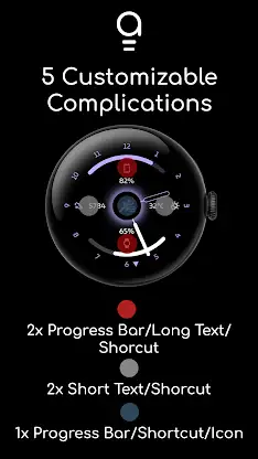 AD NeoN Analog - Watch Face screenshot 2
