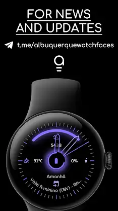 AD NeoN Analog - Watch Face screenshot 5