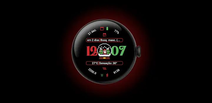 AD Xmas Globe - Watch Face — Android app banner