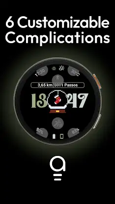 AD Xmas Globe - Watch Face screenshot 2