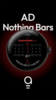 AD Nothing Bars - Watch Face screenshot 1