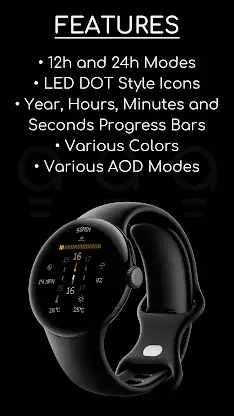 AD Nothing Progress Watch Face screenshot 4