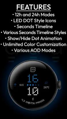 AD Nothing Classic - WatchFace screenshot 4