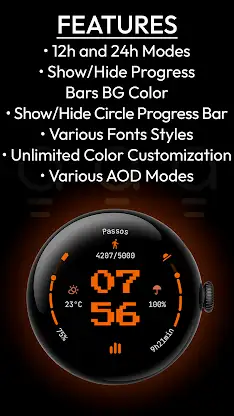 AD Echo - Watch Face screenshot 4