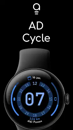 AD Cycle - Watch Face screenshot 1