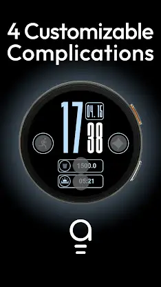 AD Stretched - Watch Face screenshot 2