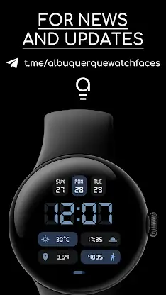 AD Digital BrieF - Watch Face screenshot 5