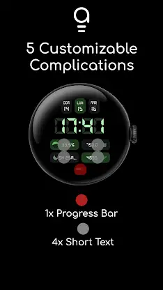 AD Digital BrieF - Watch Face screenshot 2