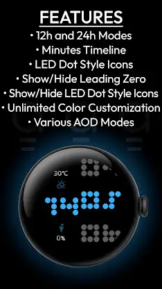AD Nothing Chronos - WatchFace screenshot 5