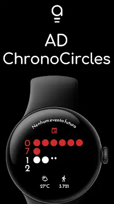 AD ChronoCircles - Watch Face screenshot 1