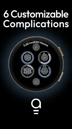 AD Circles - Watch Face screenshot 2