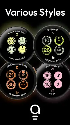 AD Circles - Watch Face screenshot 3