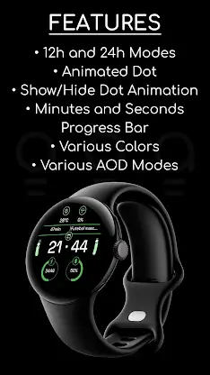 AD Flux - Watch Face screenshot 4