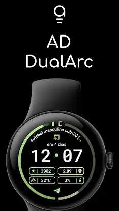 AD DualArc - Watch Face screenshot 1