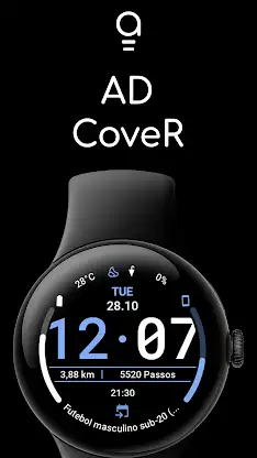 AD CoveR - Watch Face screenshot 1