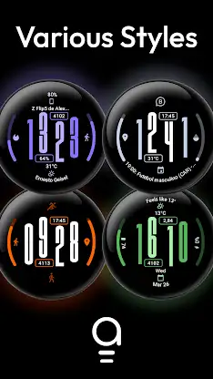 AD Stretched (2) - Watch Face screenshot 3