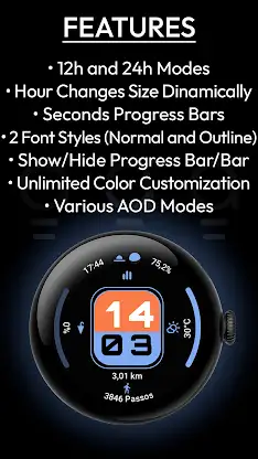 AD Prime - Watch Face screenshot 4