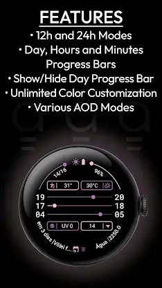 AD TimeLine - Watch Face screenshot 4
