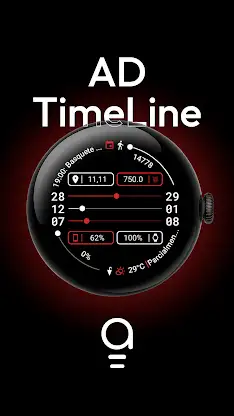 AD TimeLine - Watch Face screenshot 1
