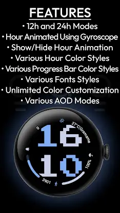 AD Fluid - Watch Face screenshot 4