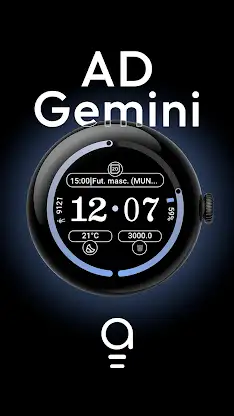AD Gemini - Watch Face screenshot 1