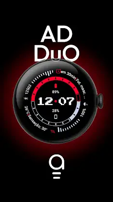 AD DuO - Watch Face screenshot 1