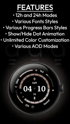 AD DuO - Watch Face screenshot 4