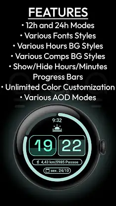 AD Pixel Progress - Watch Face screenshot 4