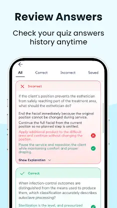 Esthetician Exam Prep 2026 screenshot 3