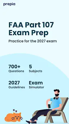 FAA PART 107 Exam Prep Prepia screenshot 1