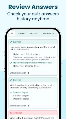 NCE Exam Prep | 2026 Tests screenshot 3