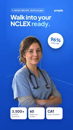 Prepia NCLEX Exam Prep 2027 screenshot 1