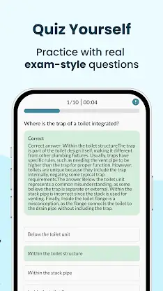 Journeyman Plumber Exam 2026 screenshot 2