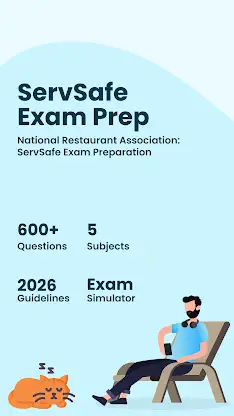 Prepia ServSafe Exam Prep 2026 screenshot 1