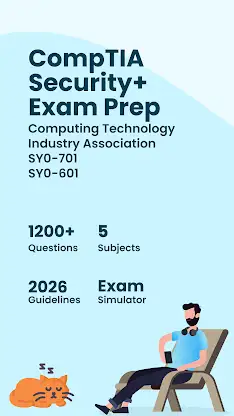 COMPTIA Security+ Exam Prep screenshot 1