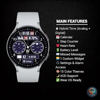 Aero Core Watch Face screenshot 2