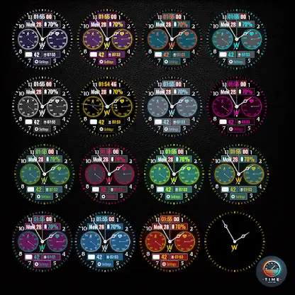 Aero Core Watch Face screenshot 3