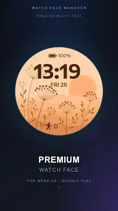 Amber Meadow Watch Face screenshot 4